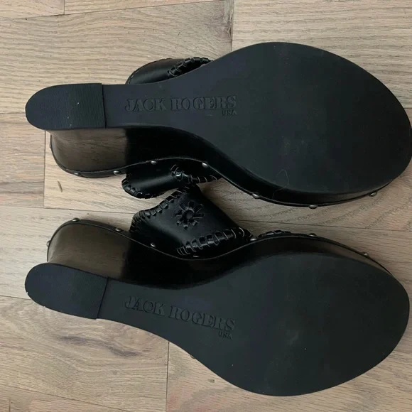 Jack Rogers, size 10, black - Picture 3 of 4
